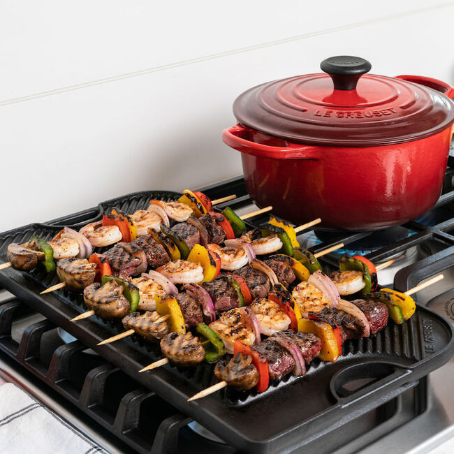 Giant Reversible Grill / Griddle Le Creuset® Official Site